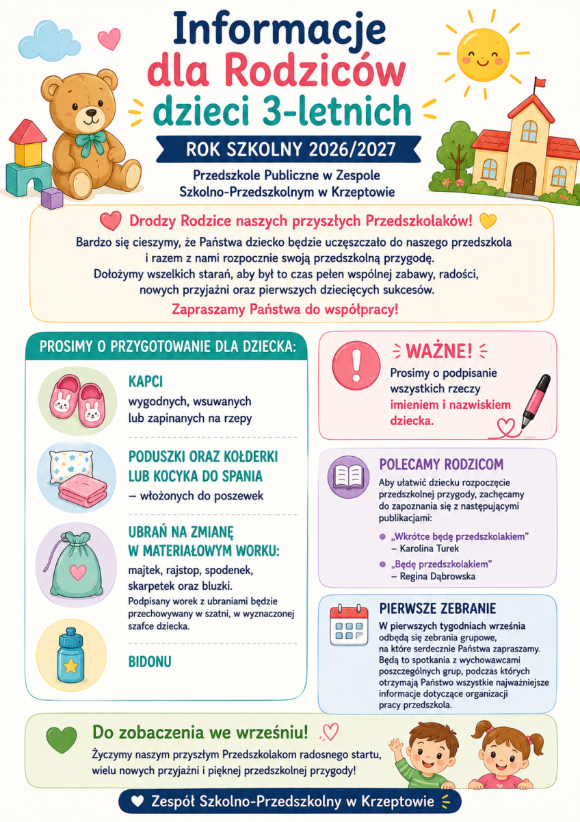 Zdjęcie: Przedszkolna wyprawka – przygotowania do roku szkolnego 2026/2027