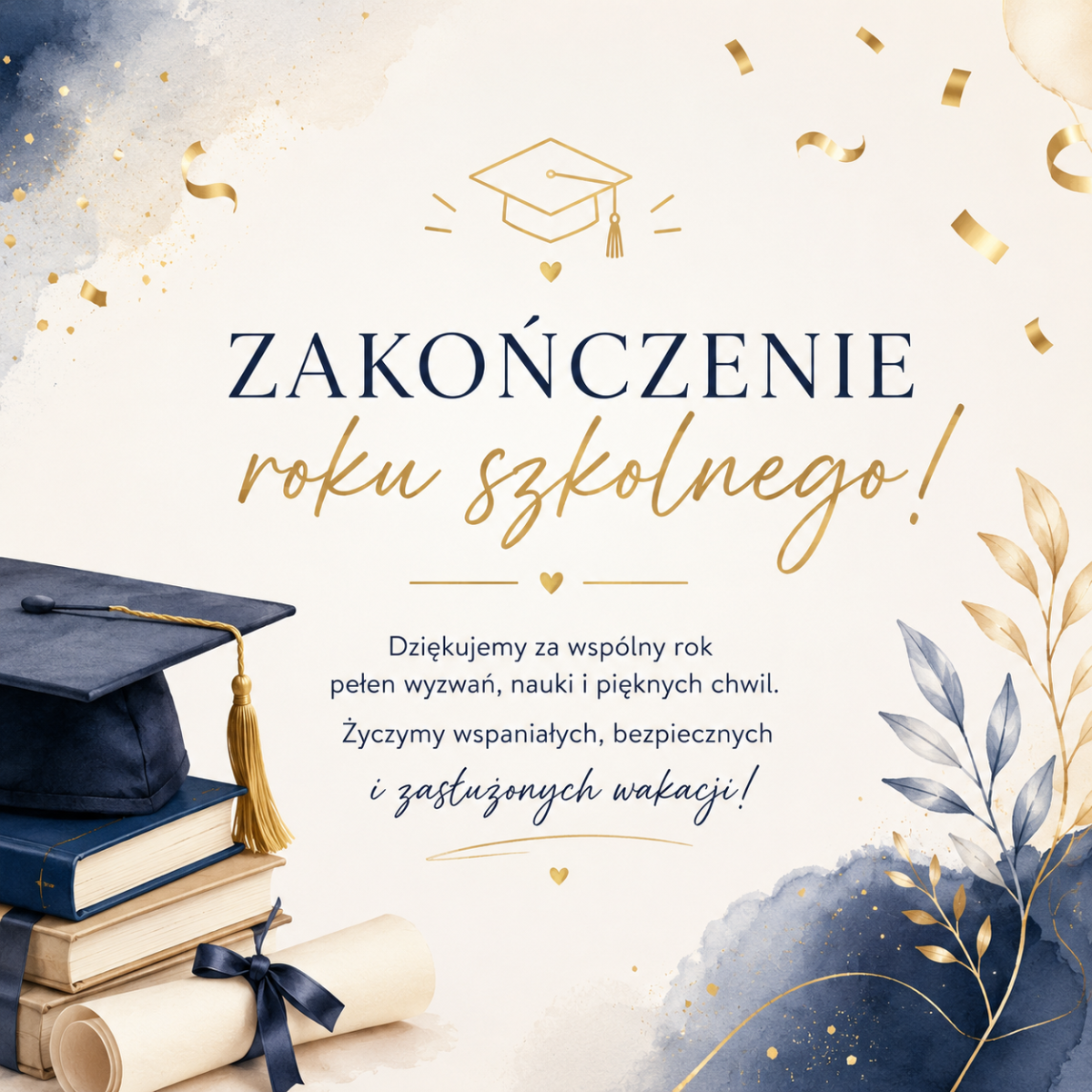 Zdjęcie: Zakończenie roku szkolnego 2025/2026